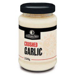 Sandhurst Crushed Garlic 220g