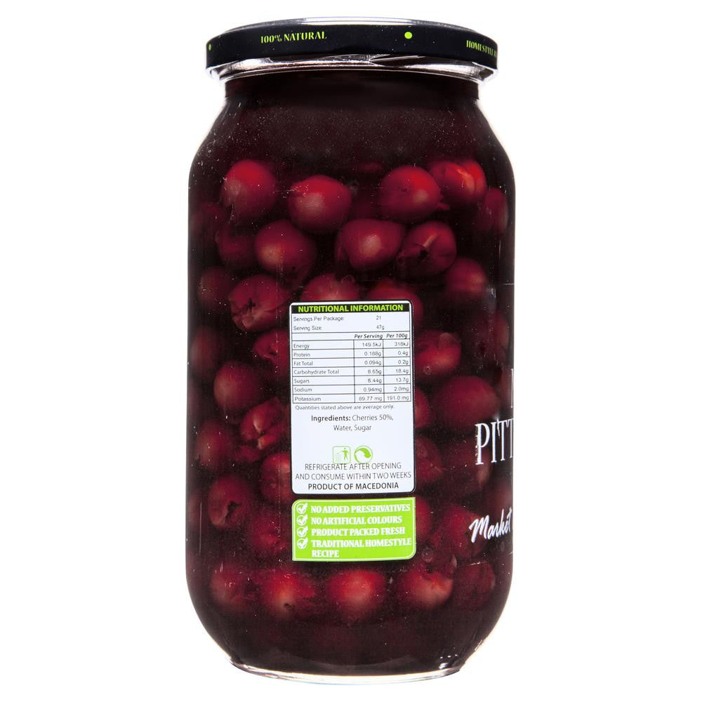 Market Grocer Morrello Pitted Cherries 1kg , Grocery-Antipasti - HFM, Harris Farm Markets
 - 2