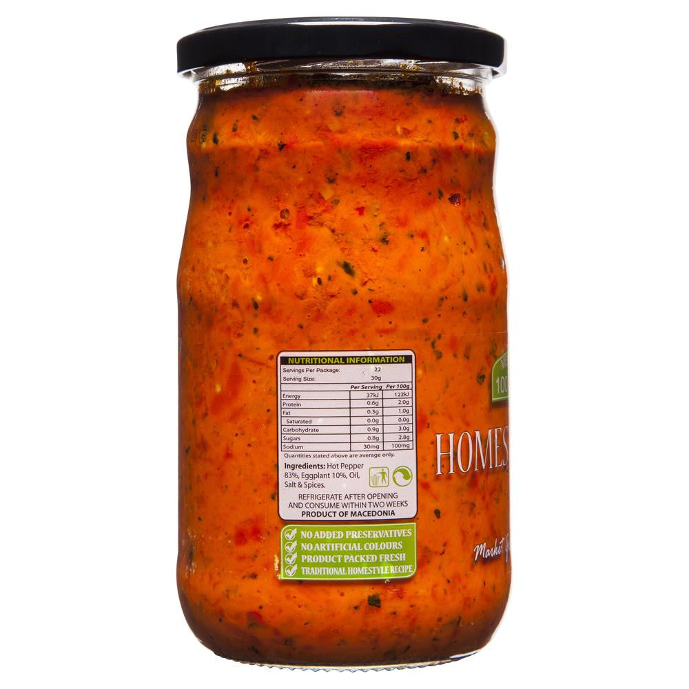 Market Grocer Homestyle Ajvar 680g , Grocery-Antipasti - HFM, Harris Farm Markets
 - 2