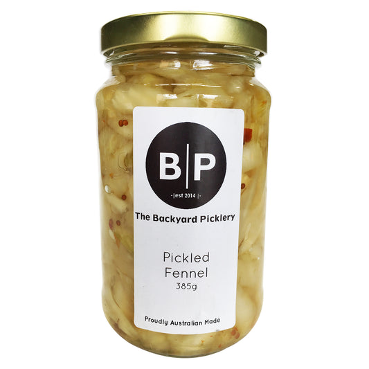 The Backyard Picklery Pickled Fennel 385g