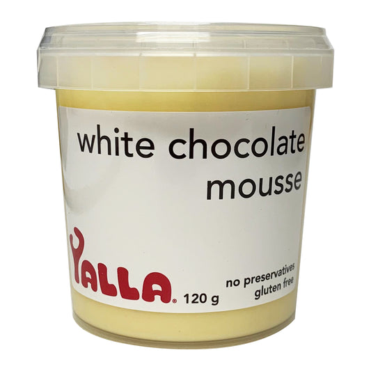 Yalla White Chocolate Mousse 120g