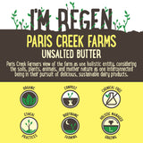 Paris Creek Farms Bio-Dynamic Organic Fresh Unsalted Butter | Harris Farm Online