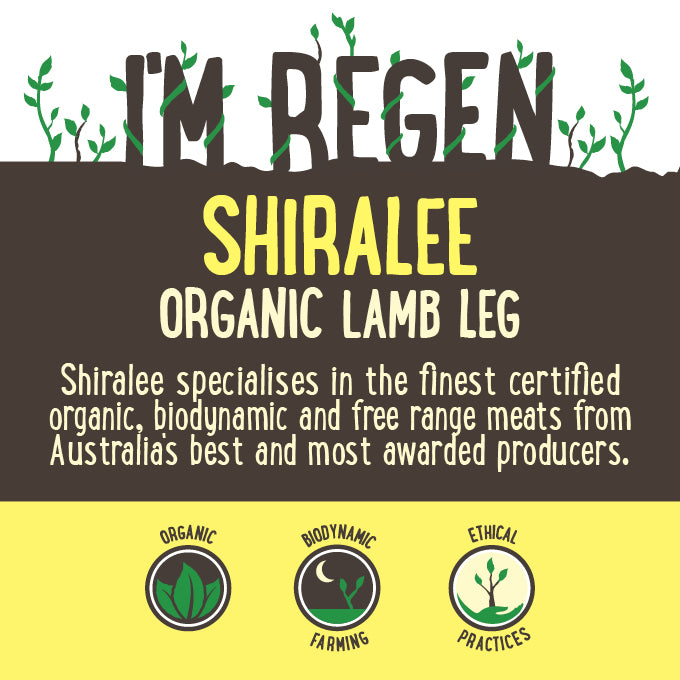 Shiralee Organic Lamb Leg Butterflied - Herb | Harris Farm Online