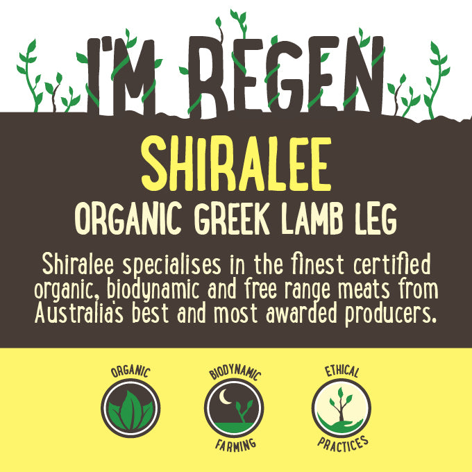 Shiralee Organic Lamb Boneless Shoulder | Harris Farm Online