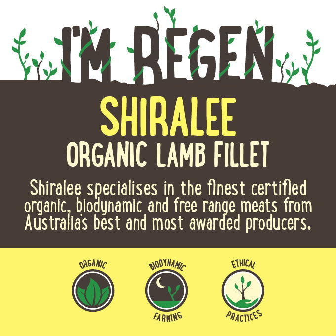 Lamb - Fillets - Organic (300-500g) Shiralee