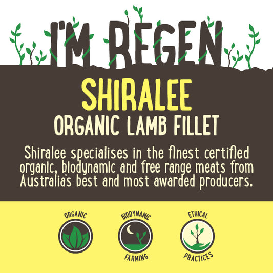 Lamb - Fillets - Organic (300-500g) Shiralee