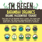 Barambah Organics Real Passionfruit Yoghurt | Harris Farm Online