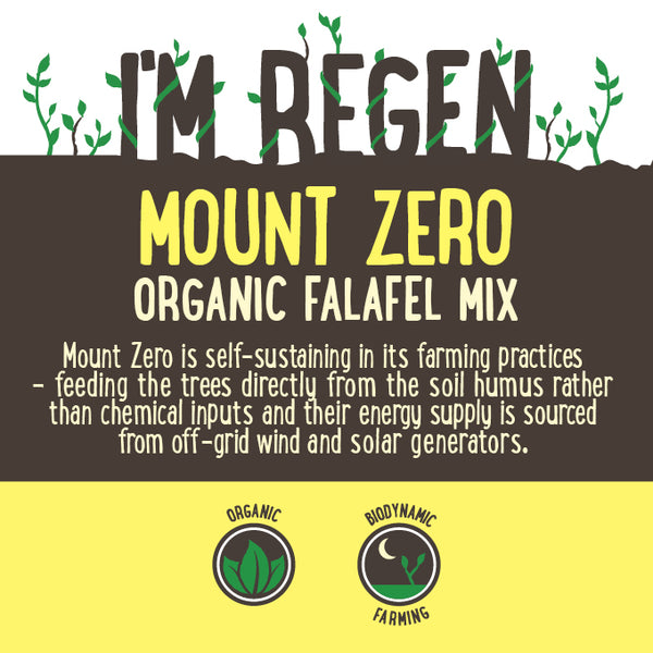 Mount Zero Organic Falafel Mix | Harris Farm Online
