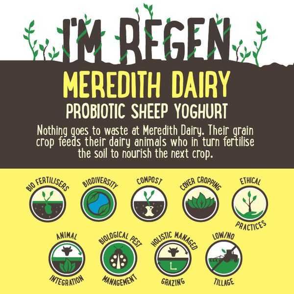 Meredith Dairy Natural Sheep Milk Yoghurt Probiotic 1kg