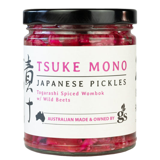 Tsuke Mono Japanese Pickles Togarashi Spiced Wombok with Wild Beets | Harris Farm Online