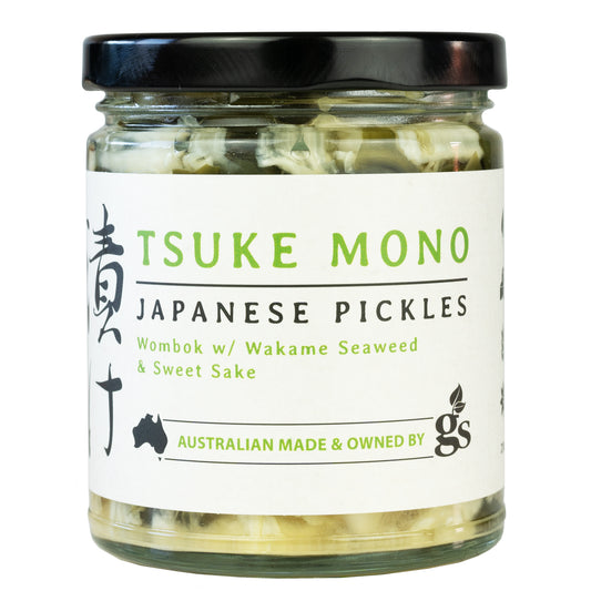 Tsuke Mono Japanese Pickles Wombok with Wakame Seaweed and Sweet Sake | Harris Farm Online