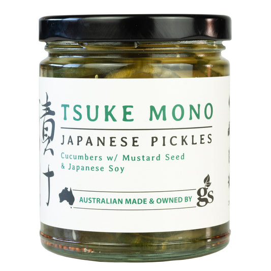 Tsuke Mono Japanese Pickles Pink Cucumber with Mustard Seed and Japanese Soy | Harris Farm Online