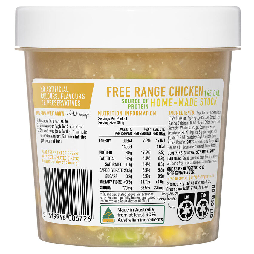 Pitango Asian Chicken Soup | Harris Far m Online