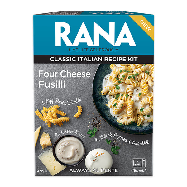 Rana Four Cheese Fusilli 371g | Harris Farm Online