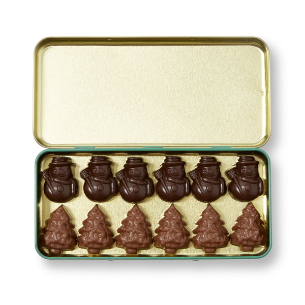 Koko Black Milk and Dark Chocolate Silly Snowmen and Topsy Trees | Harris Farm Online