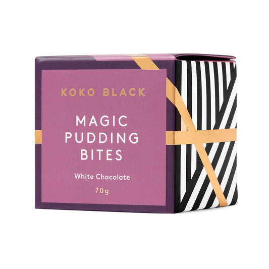 Koko Black White Chocolate Magic Pudding Bites Cube | Harris Farm Online
