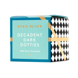 Koko Black Dark Chocolate Decadent Dark Dotties Cube | Harris Farm Online