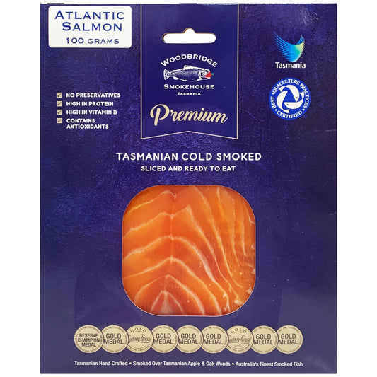 Woodbridge Smokehouse Cold Smoked Atlantic Salmon | Harris Farm Online