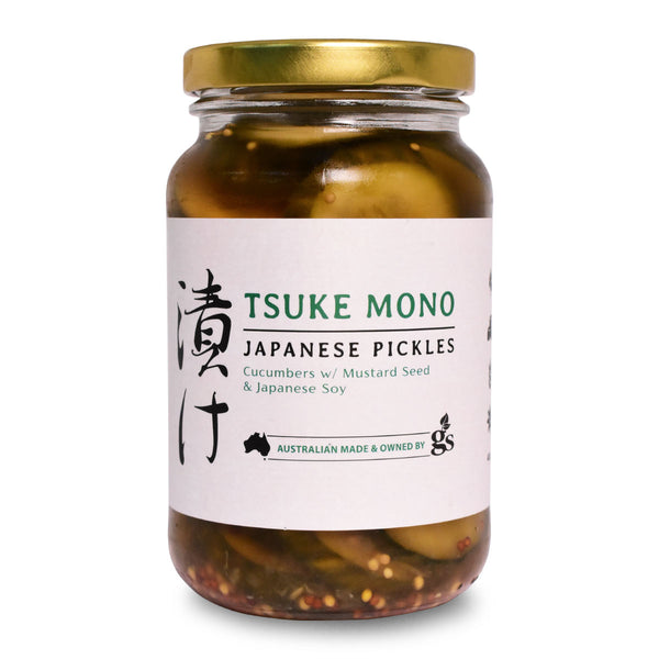 Tsuke Mono Japanese Pickles Cucumber with Mustard Seed and Japanese Soy 400g | Harris Farm Online
