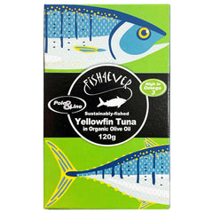 Fish4Ever Yellowfin Tuna in Organic Olive Oil | Harris Farm Online