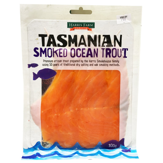 Trout - Tasmanian Smoked Ocean (100g) Harris Farm