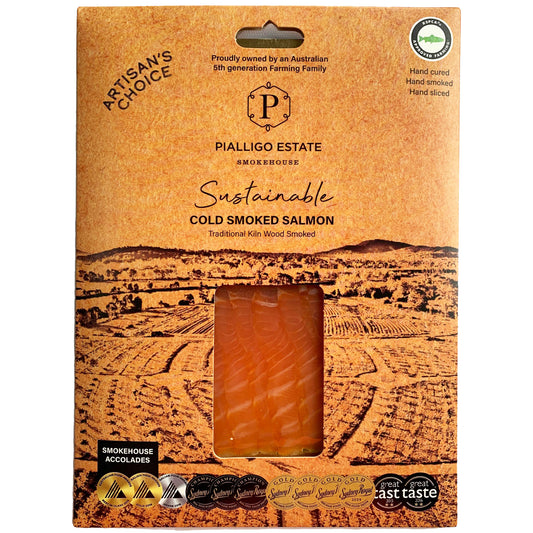 Pialligo Estate Smokehouse Cold Smoked Salmon | Harris Farm Online