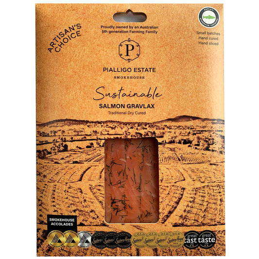 Pialligo Salmon Gravlax | Harris Farm Online