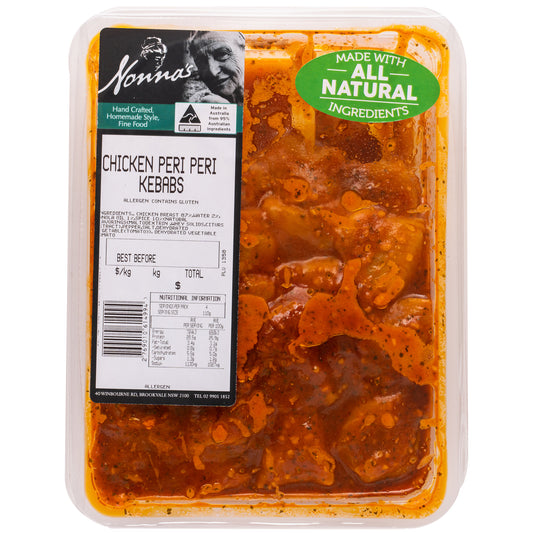Nonna's Chicken Peri Peri Kebabs | Harris Farm Online