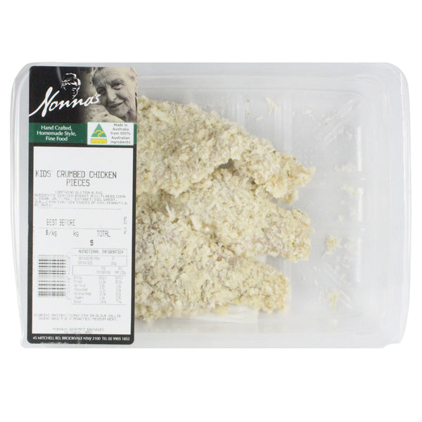 Nonna's Kids Crumbed Chicken Pieces | Harris Farm Online