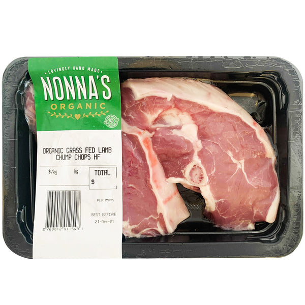 Nonna's Organic Grass Fed Lamb Chump Chops | Harris Farm Online
