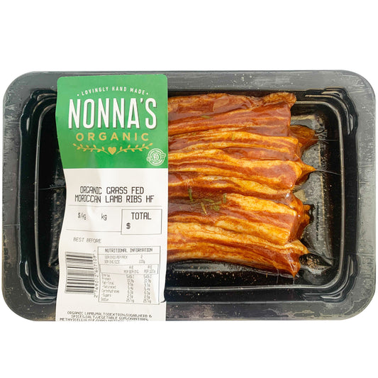 Nonna's Organic Grass Fed Moroccan Lamb Ribs | Harris Farm Online
