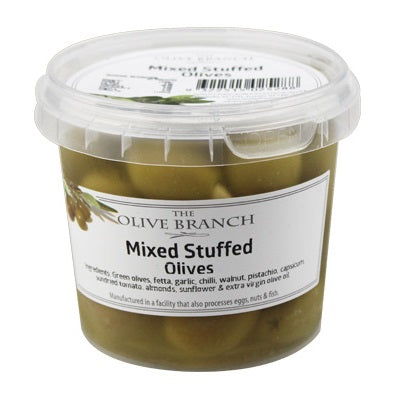 The Olive Branch Mixed Stuffed Olives 335g