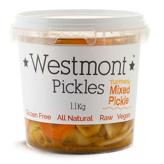 Westmont Pickles - Turmeric Mixed Pickle | Harris Farm OnlineWestmont Pickles - Turmeric Mixed Pickle | Harris Farm Online