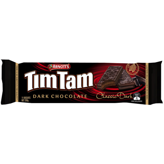 Arnott's Tim Tam Dark Chocolate 200g