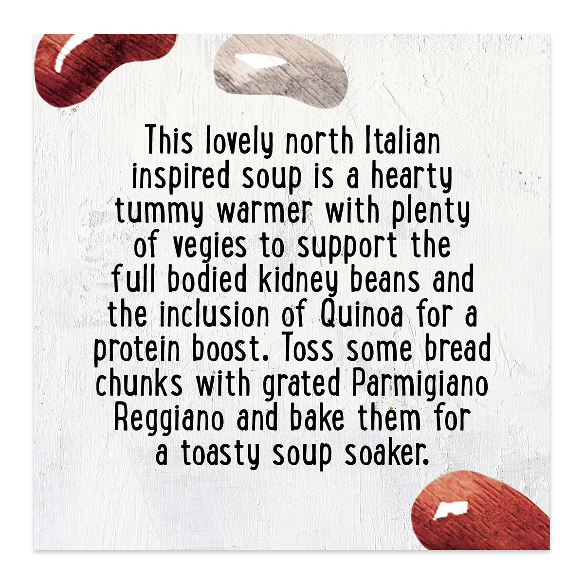 Harris Farm Soup Beany Tuscan 500ml | Harris Farm Online