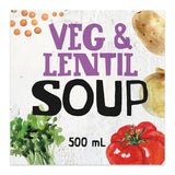 Harris Farm Soup Veg and Lentil 500ml