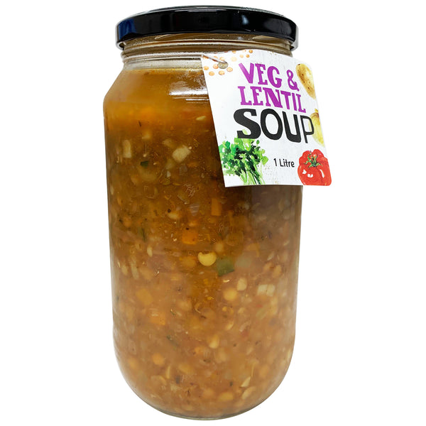 Harris Farm Soup Jar - Veg and Lentil Soup | Harris Farm Online