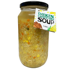 Harris Farm Soup Jar - Chicken & Sweet Corn Soup | Harris Farm Online