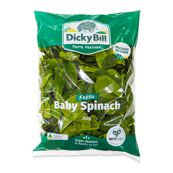 Spinach Salad Bag 350g