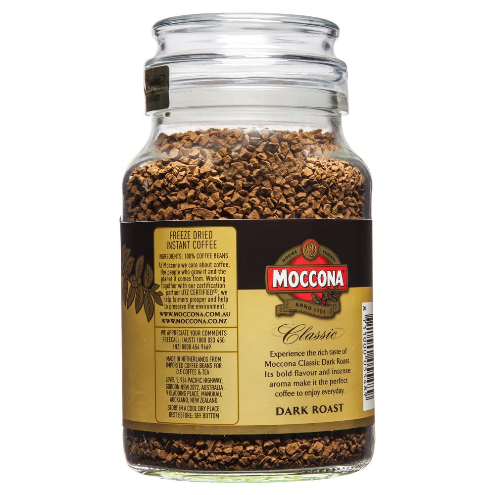 Moccona Douwe Egberts Classic Dark Roast 200g , Grocery-Coffee - HFM, Harris Farm Markets
 - 2