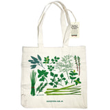 Harris Farm Reusable Herb Print Tote Bag