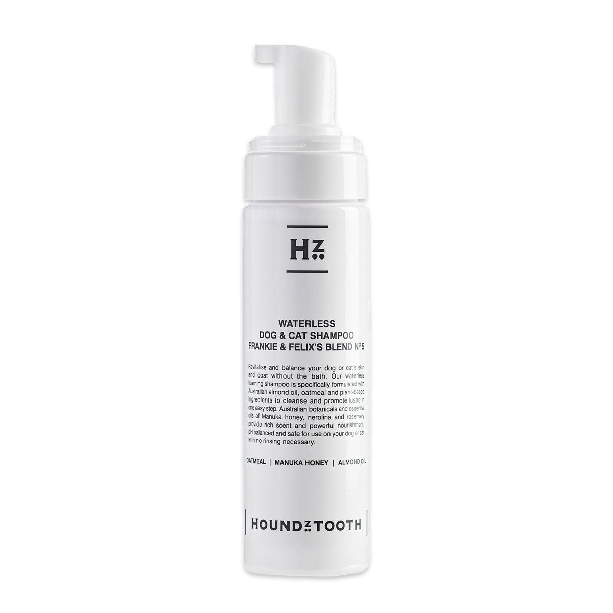 Houndztooth Frankie and Felix s Blend No 5 Dog and Cat Waterless Shampoo 150ml | Harris Farm Online