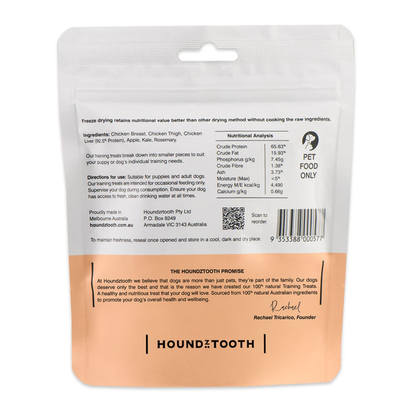 Houndztooth Training Dog Treats Chicken 50g | Harris Farm Online