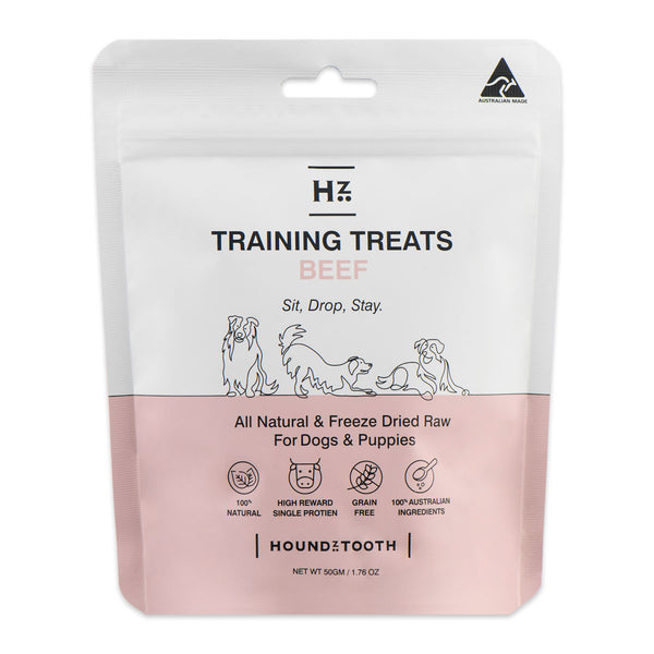 Houndztooth Training Dog Treats Beef 50g | Harris Farm Online