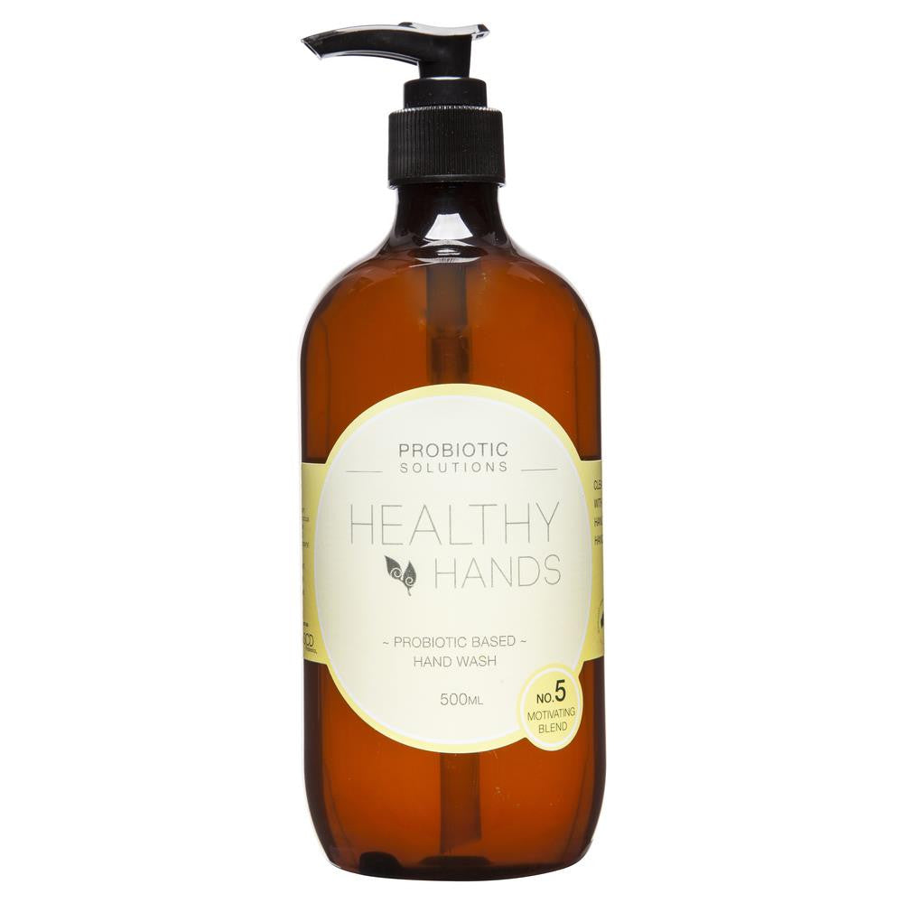 Probiotic Solutions Healthy Hands Hand Wash 500ml , Grocery-Cleaning - HFM, Harris Farm Markets
 - 1
