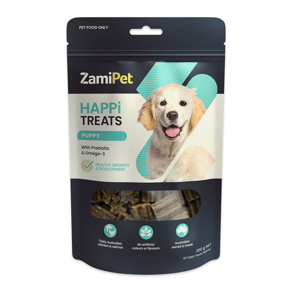 ZamiPet HappiTreats Puppy Dog Treats 200g | Harris Farm Online