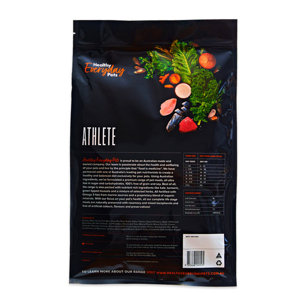 Healthy Everyday Pets Athlete Dry Dog Food 3kg | Harris Farm Online