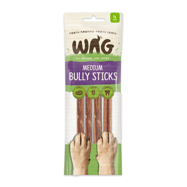WAG Medium Bully Sticks 85g | Harris Farm Online