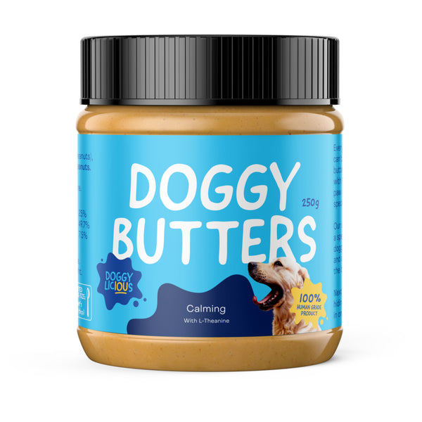 Doggylicious Calming Doggy Peanut Butter 250g | Harris Farm Online 