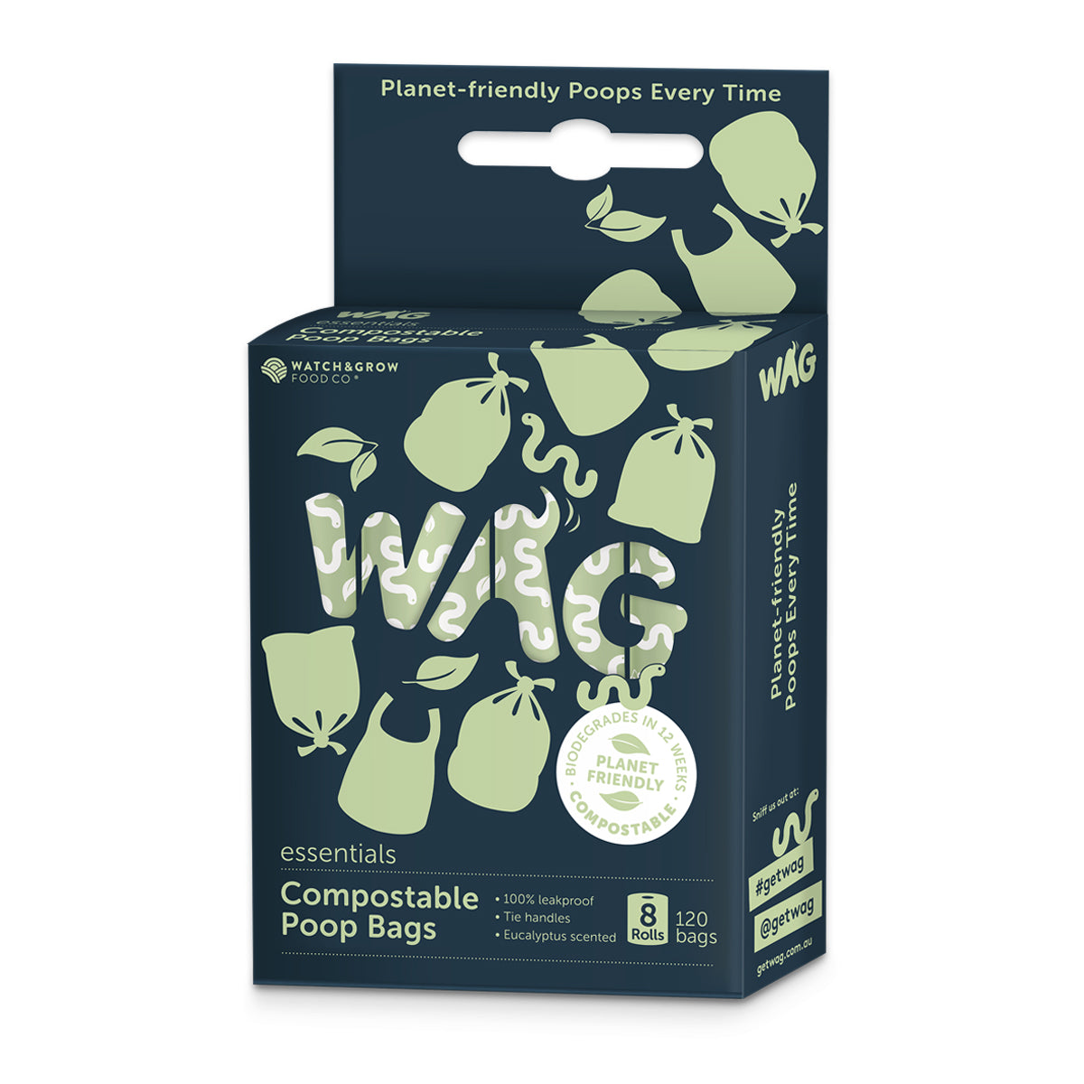 WAG Poop Bags 120 Pack | Harris Farm Online